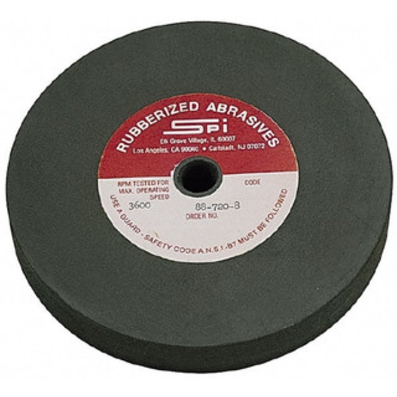 Made in USA 8 Diam x 1/2 Hole x 3/4 Thick, 240 Grit Surface Grinding Wheel Aluminum Oxide/Silicon Carbide Blend, Very Fine Grade, 2,600 Max RPM 808-XF SPI – 73151789