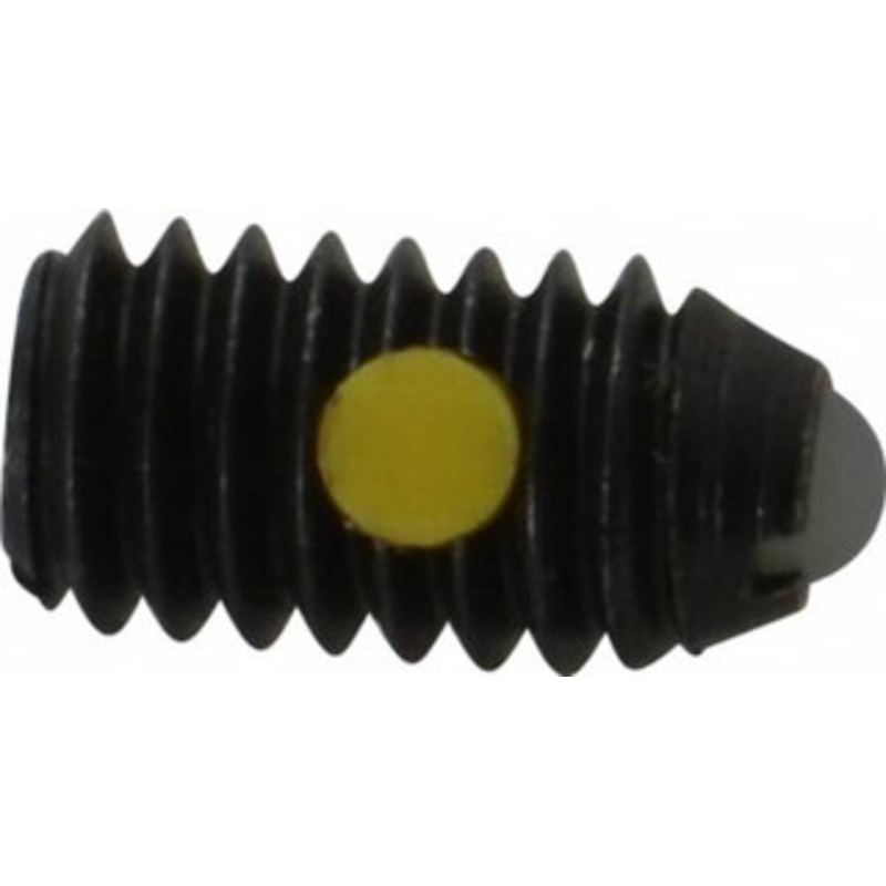 Gibraltar 5/16-18, 0.156 Ball Diam, 0.578 Body Length, 0.04 Max Ball Reach, Threaded Ball Plunger Steel Body, Nylon Ball, 4 Lb Initial End Force, 9 Lb Final End Force, Locking Element SWN10-5B-PT-G – 06694137