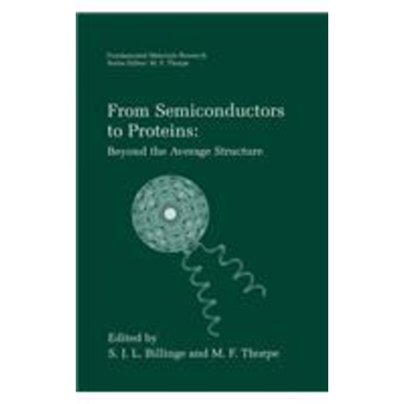 from semiconductors to proteins: beyond the average structure