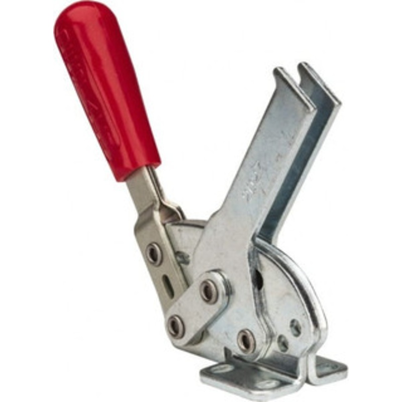 Destaco 840 Lb Holding Capacity, Horizontal Handle, Manual Hold Down Toggle Clamp 70 Handle Movement, 68 Bar Opening, U-Bar, Flanged Base, Electro-Plated Zinc, Carbon Steel 2027-U – 60095924