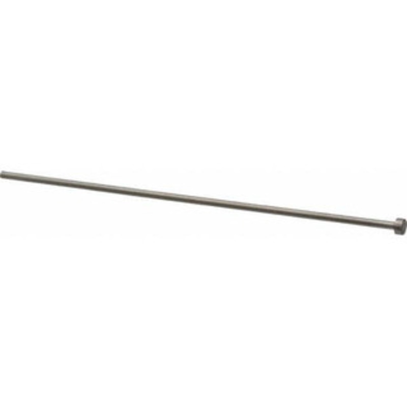 Gibraltar 3/16 Pin Diam, 3/8 Head Diam x 3/16 Head Height, 10 OAL, Straight Ejector Pin Steel, 9-13/16 Pin Length HEP3572-G – 85929800