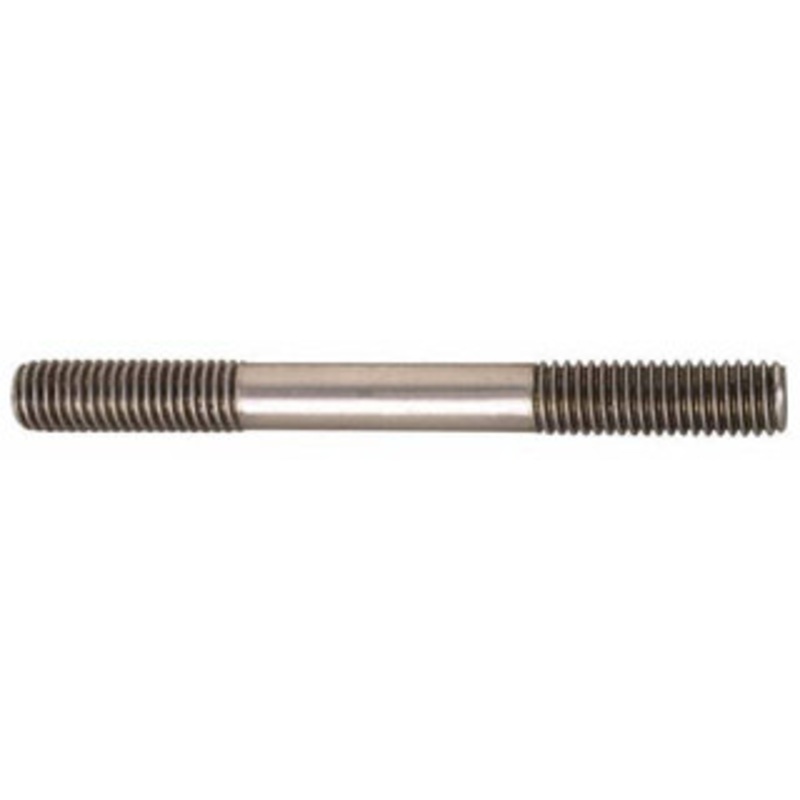 Gibraltar 3/4-10 5-1/2 OAL Equal Double Threaded Stud Alloy Steel, Black Oxide Finish, 2 Equal Thread Length 74363755 – 74363755