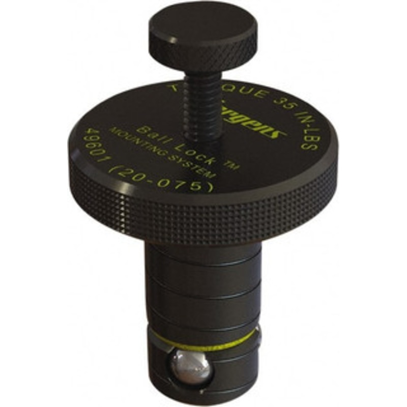 Jergens 16mm Diam Ball Lock Modular Fixturing Shank 1-1/2 Shank Length, 0.32 Head Diam, Compatible with 1-1/2 Thick Plate, 1,200 Lb Max Holding Force, 1/8 Key Size, Steel 49607-S – 06582639