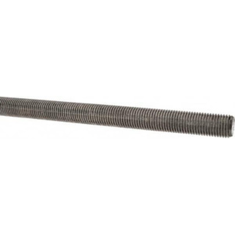 Made in USA 7/16-20 x 3 ft. Stainless Steel Threaded Rod Right Hand Thread, UNF 10353 – 06056568