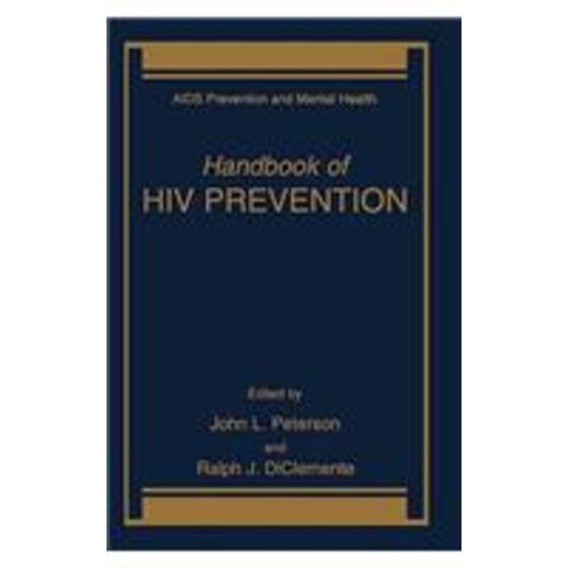 handbook of hiv prevention