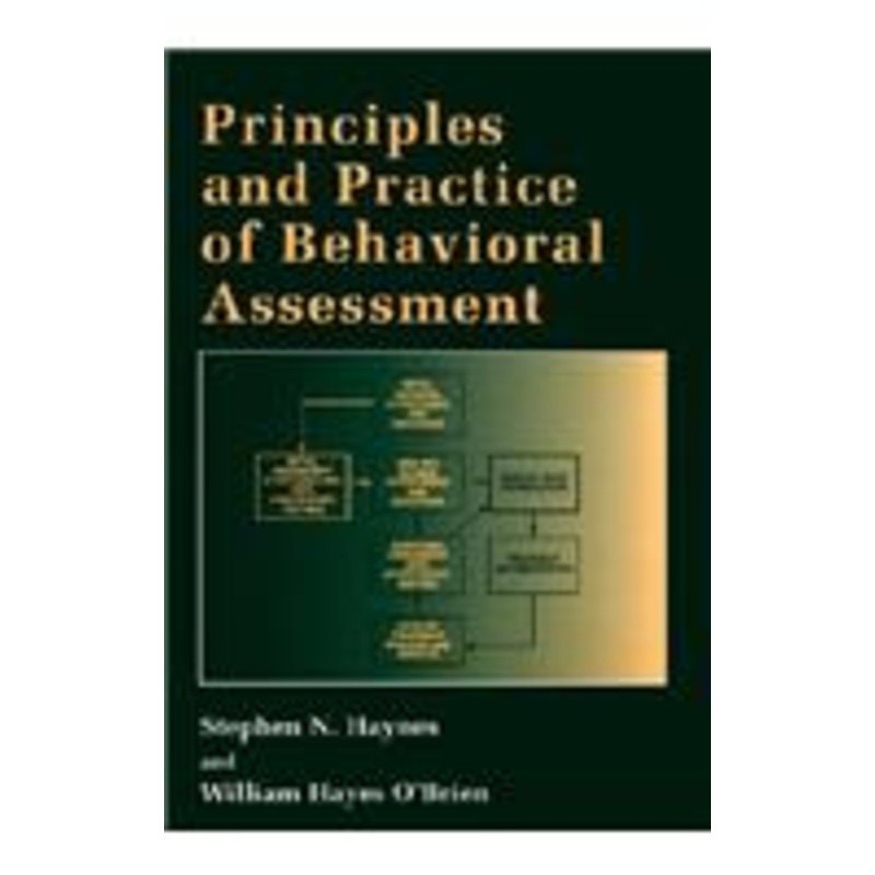 principles and practice of behavioral assessment