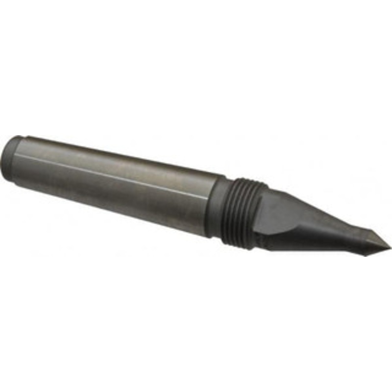 Royal 0.938 Head Diam, Hardened Steel Long Point Solid Dead Center 3MT Morse Taper, 0.38 Point Diam, 0.63 Point Length, 5-15/16 OAL 11530 – 00100735
