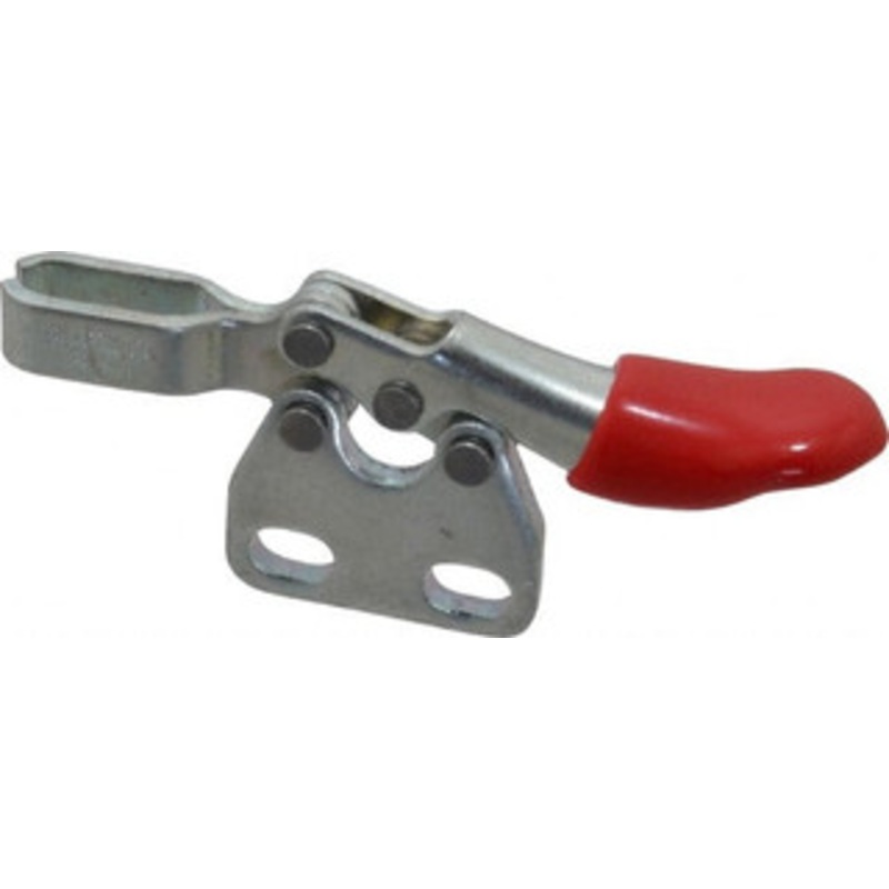 Destaco 60 Lb Holding Capacity, Horizontal Handle, Manual Hold Down Toggle Clamp 80 Handle Movement, 90 Bar Opening, U-Bar, Straight Base, Electro-Plated Zinc, Carbon Steel 205-UB – 64825383