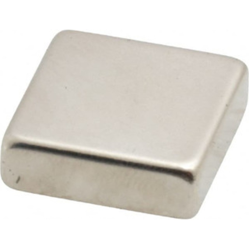 Eclipse Magnetics 16.5 Lb Max Holding Capacity Neodymium Rare Earth Block Magnet 3/4 Long x 3/4 Wide x 1/4 High, 248F Max Operating Temp N152/MSC – 00232397