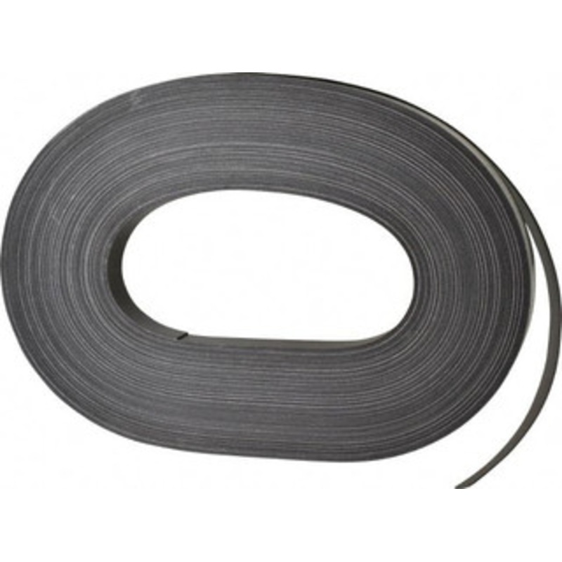 Mag-Mate 100 ft. Long x 3/4 Wide x 1/32 Thick Flexible Magnetic Strip 6 Lb Max Pull Force, 3 Linear Ft/Lb Magnetic Pull Force, Adhesive Back MRA030X0075X100 – 01798404