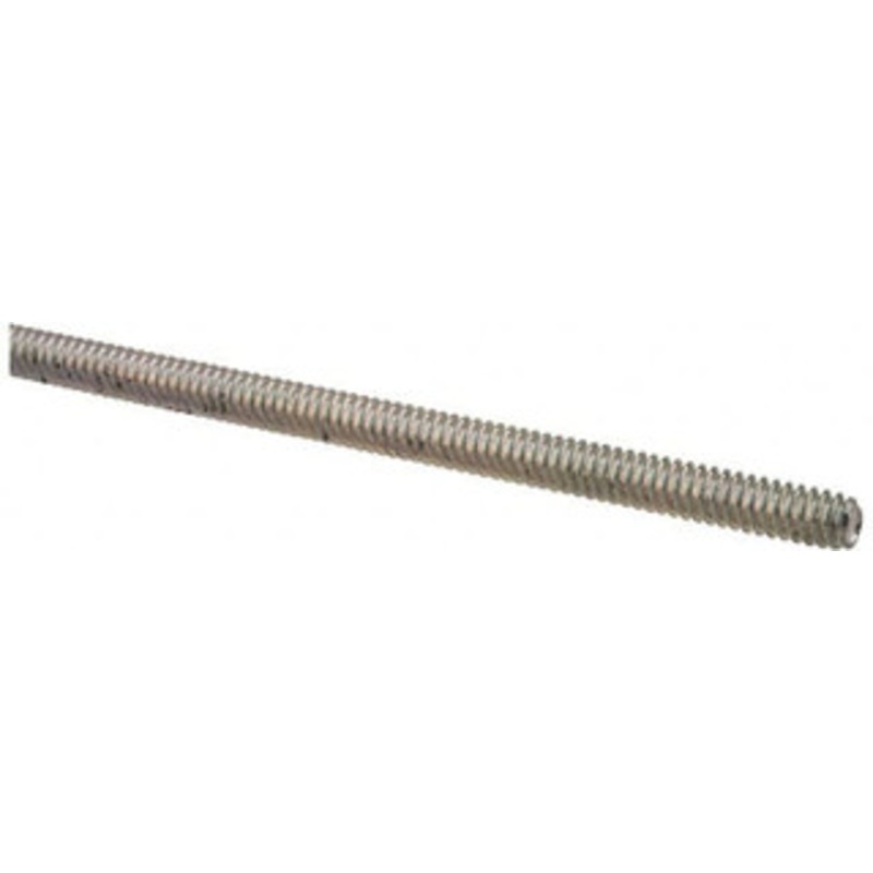 Value Collection #10-24 x 2 ft. Low Carbon Steel Threaded Rod Right Hand Thread, Zinc Plated Finish, UNC 03052 – 04352209