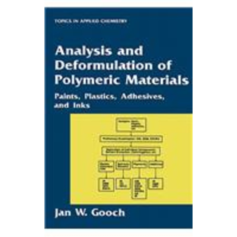 analysis and deformulation of polymeric materials: paints, plastics, adhesives, and inks