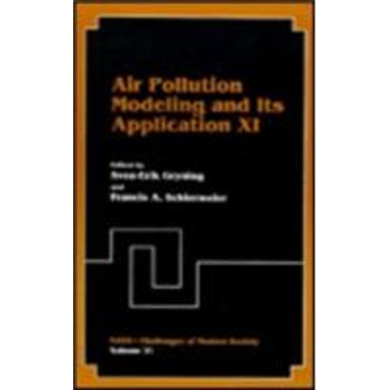air pollution modeling and its application xi
