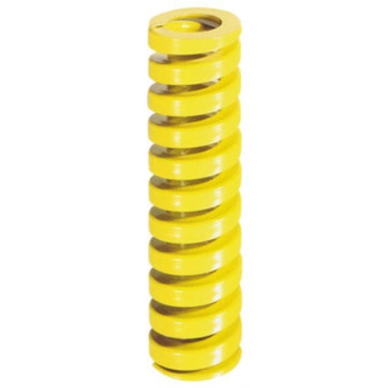 Danly 5/8 Hole Diam, 11/32 Rod Diam, 12 Free Length, Yellow Die Spring 4.88 Lb Max Deflection, 3 Max Deflection, Extra Heavy Duty, Chromium Vanadium Steel 9-1048-36 – 76016500