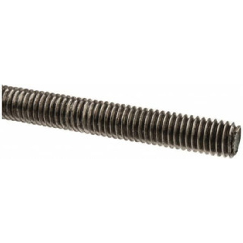 Made in USA 3/8-16 x 6 ft. Stainless Steel Threaded Rod Right Hand Thread, UNC 13003 – 64815947