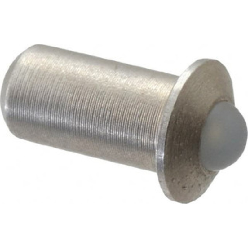Gibraltar 1/4 Body Length x 1/8 Body Diam, 0.4 Lb Init to 1.3 Lb Final End Force, Stainless Steel Press Fit Ball Plunger 3/32 Ball Diam, 0.035 Max Ball Reach, 0.032 Flange Thickness SSWPFN10-2BL-G – 59590414