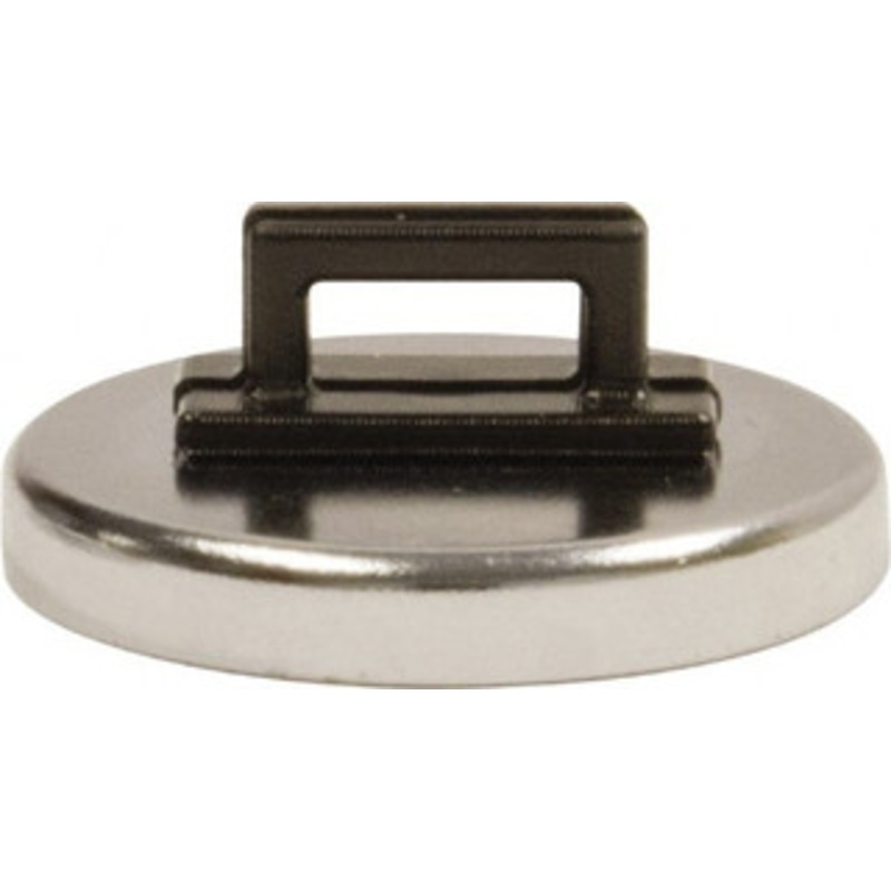 Mag-Mate 1.24 Diam, 0.275 Cup Height, 0.44 Overall Height, 15 Lb Average Pull Force, 7 Lb Max Pull Force, Neodymium Rare Earth Cup Magnet Magnetic Style, Bright Plated MX1000RZIP1 – 92678309