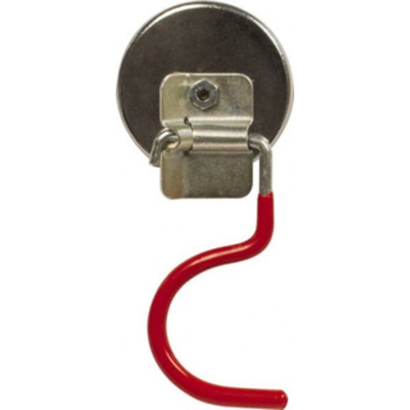 Mag-Mate 38 Lb Max Pull Force, 5/16 Overall Height, 2.03 Diam, Ceramic Cup Magnet Hook Style, 1-7/8 Clamp Opening, Chrome Plated MX2000RV01 – 62798079