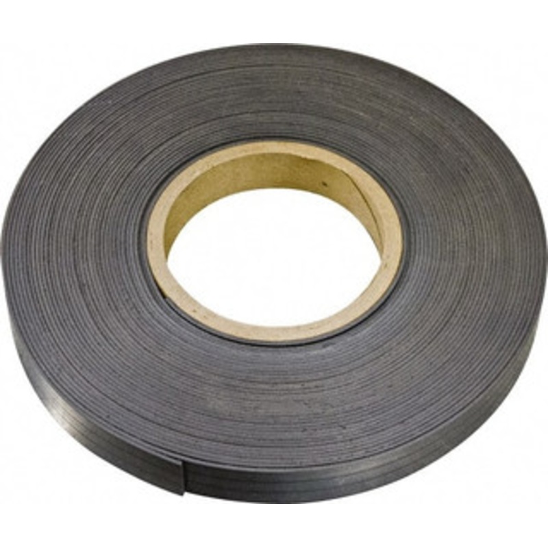 Mag-Mate 600 Long x 3 Wide x 1/8 Thick Flexible Magnetic Strip 42 Lb Max Pull Force, 24 Linear Ft/Lb Magnetic Pull Force, Plain Back, Dark Brown MRN120X0300X050 – 72258981