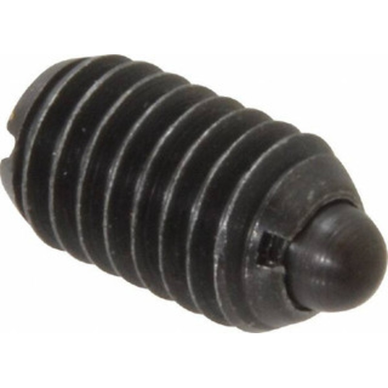 Gibraltar 3/8-16, 5/8 Thread Length, 0.11 Plunger Projection, Steel Threaded Spring Plunger 0.186 Max Plunger Diam, 0.625 Plunger Length, 1.5 Lb Init End Force, 5 Lb Final End Force SW10-6SL-PT-G – 09244880