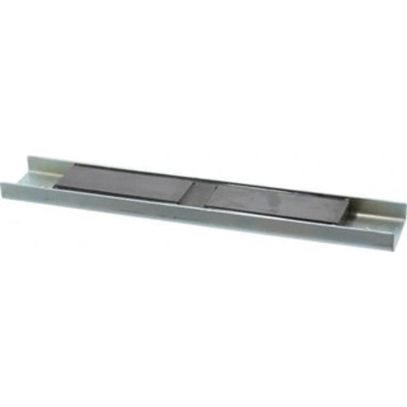 Eclipse Magnetics 45 Max Pull Force Lb, 12 Long x 2 Wide x 5/8 Thick, Rectangular Channel, Ceramic Fixture Magnet 212F Max Operating Temp, 0.01 Mounting Hole Diam, Stainless Steel Housing E666/MSC – 64826183