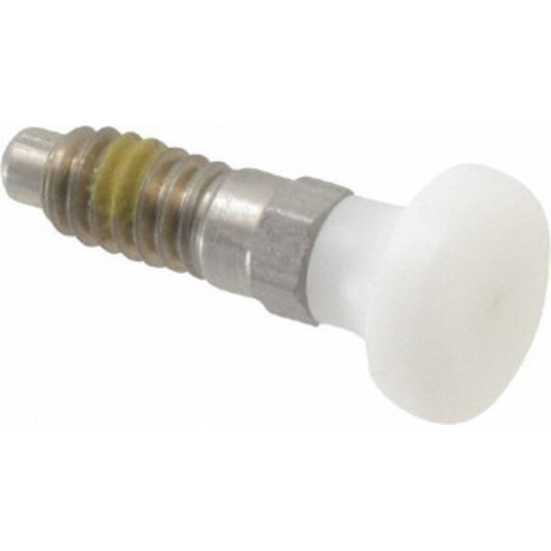 Vlier 1/4-20, 0.16 Max Plunger Diam, 0.12 Lb Init to 0.36 Lb Final End Force, Knob Handle Plunger Delrin Knob, 0.63 Body Length, 1/2 Length Under Head/Shoulder, 0.13 Plunger Projection SPRT250P – 62123724
