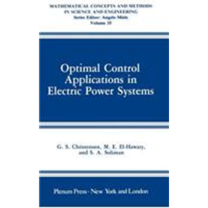 optimal control applications in electric power systems
