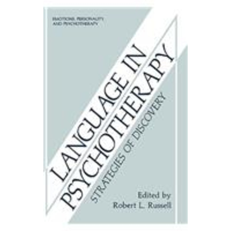 language in psychotherapy: strategies of discovery