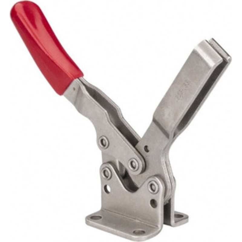 Destaco 850 Lb Holding Capacity, Horizontal Handle, Manual Hold Down Toggle Clamp 70 Handle Movement, 92 Bar Opening, U-Bar, Flanged Base, Electro-Plated Zinc, Stainless Steel 235-USS – 03933694