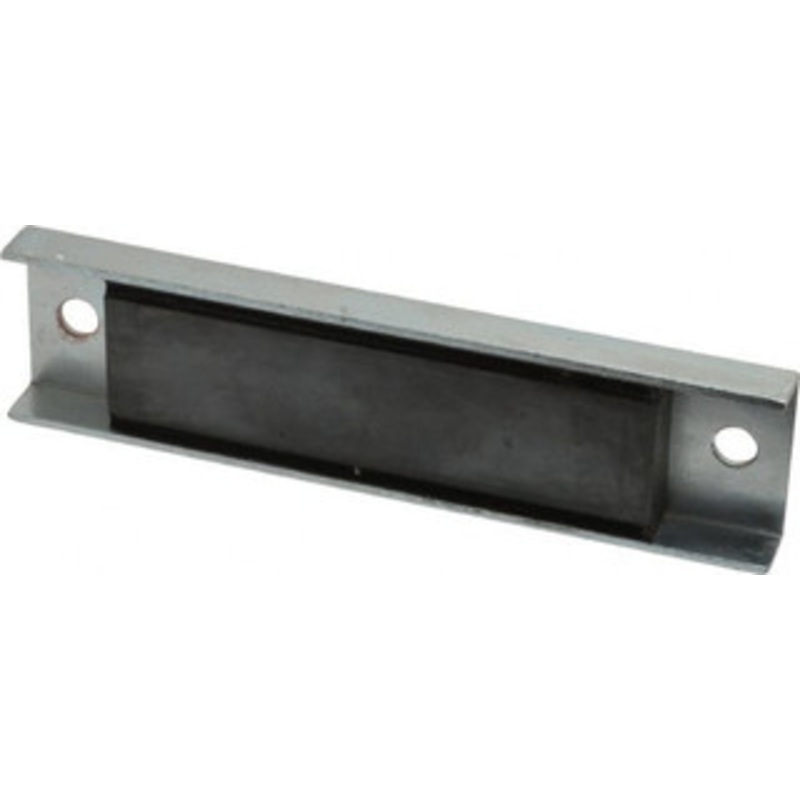 Eclipse Magnetics 45 Max Pull Force Lb, 5-1/2 Long x 1-3/8 Wide x 1/2 Thick, Rectangular Channel, Ceramic Fixture Magnet 212F Max Operating Temp, 0.01 Mounting Hole Diam, Stainless Steel Housing E662/MSC – 64826142