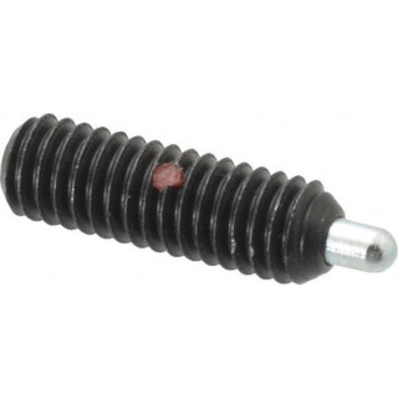 Gibraltar 5/16-18, 1 Thread Length, 3/16 Plunger Projection, Steel Threaded Spring Plunger 0.135 Max Plunger Diam, 1 Plunger Length, 1.5 Lb Init End Force, 4.5 Lb Final End Force, 3/32 Hex 57014G – 02470136