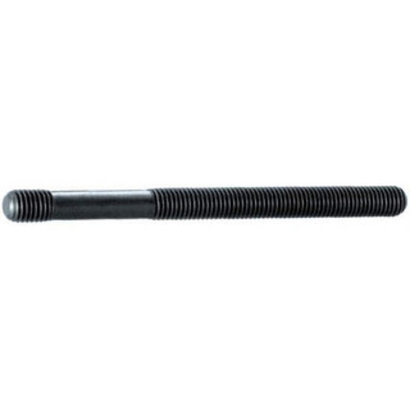 Gibraltar M12x1.75 160mm OAL Unequal Double Threaded Stud Alloy Steel, Heat Treated Steel Finish, 100mm Long Thread Length, 15mm Short Thread Length, Metric 23040.0127 – 85559037