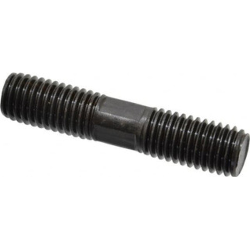 Gibraltar 5/8-11 3 OAL Equal Double Threaded Stud Alloy Steel, Black Oxide Finish, 1-1/8 Equal Thread Length 40804G – 74473786