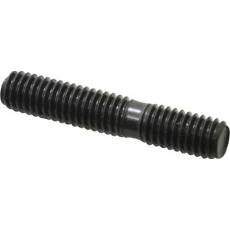 Gibraltar 3/8-16 2 OAL Unequal Double Threaded Stud Carbon Steel, Black Oxide Finish, 1 Long Thread Length, 5/8 Short Thread Length 40551G – 86776465