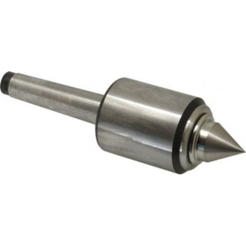 Royal MT2 Taper Shank, 1-3/4 Head Diam 2,155 Lb Capacity Live Center 6,000 Max RPM, 2.12 Head Length, 7/8 Point Diam, 1.07 Point Len, 885 Lb Max Workpc, 5-13/16 OAL, 3/8 Tip Diam, Standard Point 10412 – 00101923
