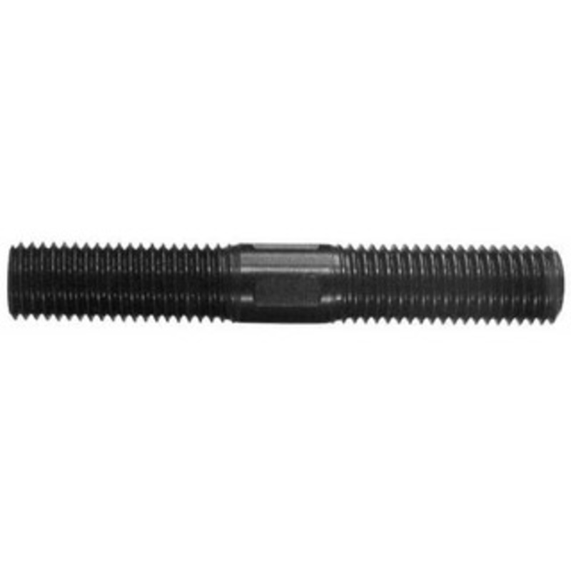 TE-CO 1/2-13 2 OAL Equal Double Threaded Stud Steel, Black Oxide Finish, 3/4 Equal Thread Length 40702 – 06957203