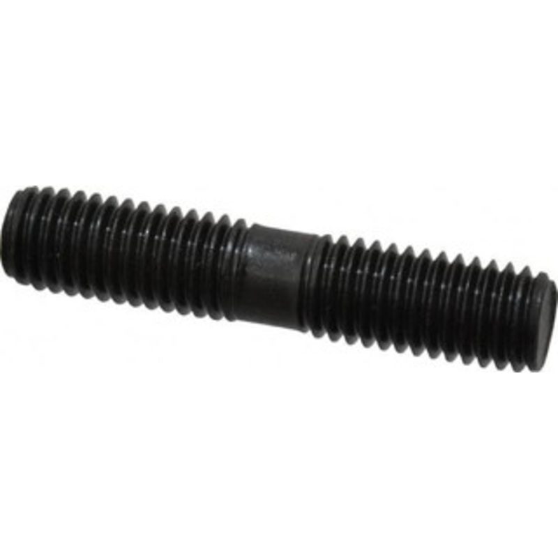 Gibraltar 1/2-13 2-1/2 OAL Equal Double Threaded Stud Alloy Steel, Black Oxide Finish, 1 Equal Thread Length 40703G – 74473638