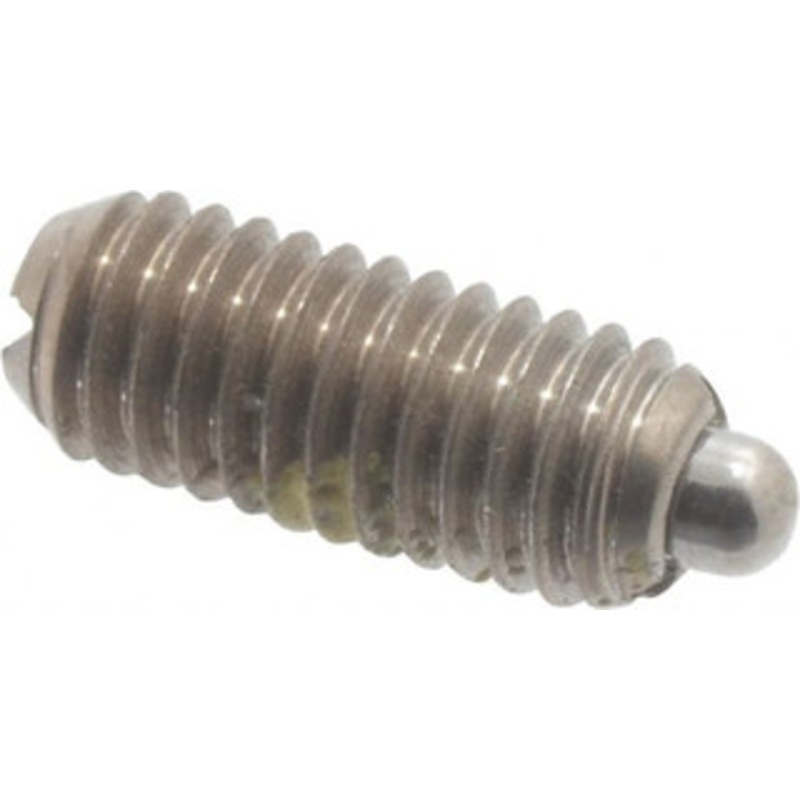 Vlier 10-32, 0.468 Thread Length, 0.065 Plunger Projection, Stainless Steel Threaded Spring Plunger 0.093 Max Plunger Diam, 0.468 Plunger Length, 0.75 Lb Init End Force, 2.5 Lb Final End Force SSM53P – 62117890