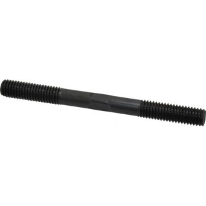 Gibraltar 1/2-13 5-1/2 OAL Equal Double Threaded Stud Alloy Steel, Black Oxide Finish, 1-1/2 Equal Thread Length 40709G – 74473695