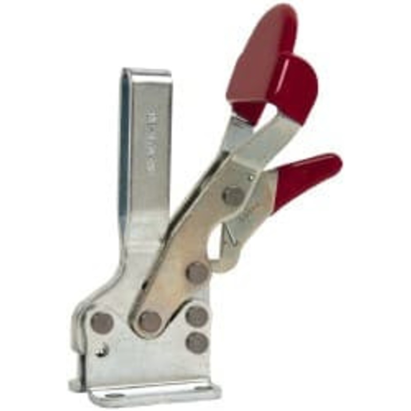 Destaco 750 Lb Holding Capacity, Horizontal Handle, Manual Hold Down Toggle Clamp 70 Handle Movement, 92 Bar Opening, U-Bar, Flanged Base, Electro-Plated Zinc, Carbon Steel 235-UR – 08103848