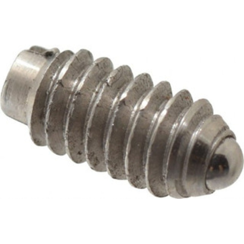 Gibraltar 5-40, 0.062 Ball Diam, 1/4 Body Length, 0.02 Max Ball Reach, Threaded Ball Plunger Steel Body, Steel Ball, 0.25 Lb Initial End Force, 0.75 Lb Final End Force 10002BP-G – 65219982