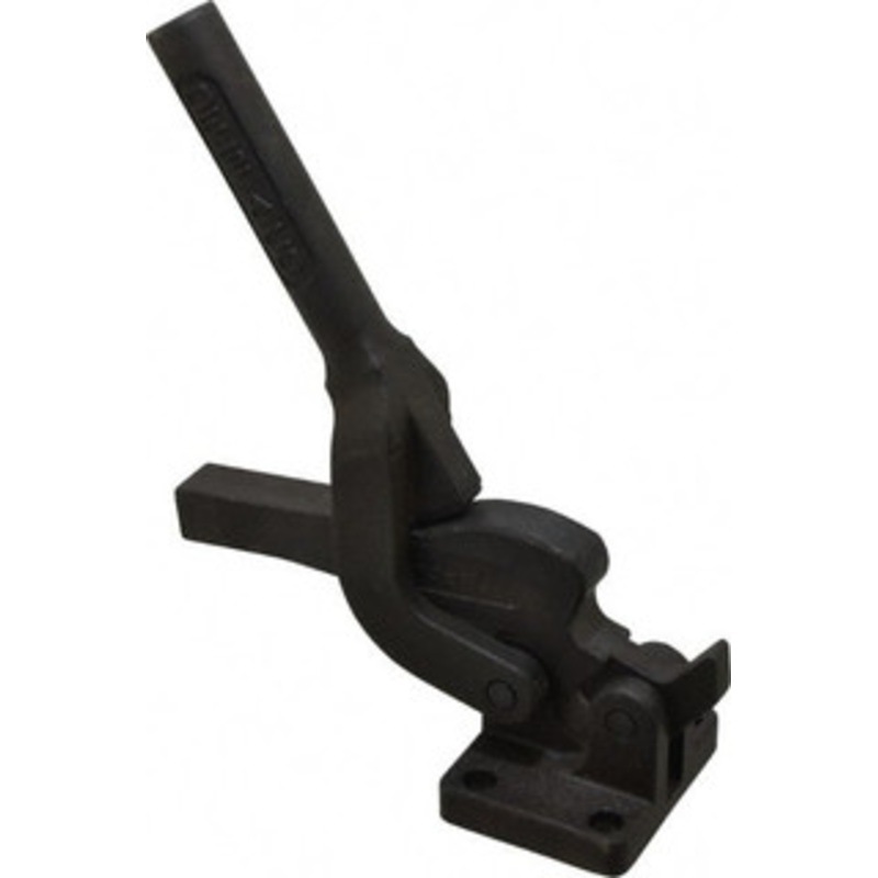 Destaco 1,000 Lb Holding Capacity, Vertical Handle, Manual Hold Down Toggle Clamp 95 Handle Movement, 95 Bar Opening, Solid Bar, Flanged Base, Electro-Plated Zinc, Carbon Steel 7-59 – 01208974