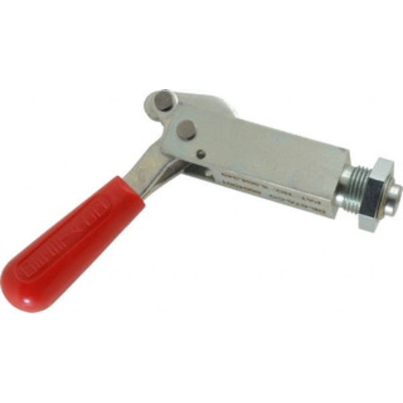 Destaco 450 Lb Load Capacity, Mounting Plate Base, Carbon Steel, Standard Straight Line Action Clamp 1/2 Plunger Diam, Straight Handle 6004 – 63174445