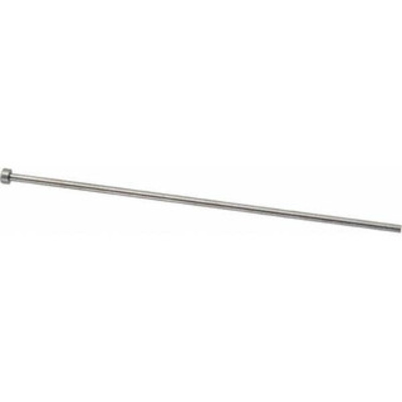 Gibraltar 2mm Pin Diam, 4mm Head Diam x 2mm Head Height, 100mm OAL, Straight Ejector Pin Steel, 98mm Pin Length MT7650-G – 85933380