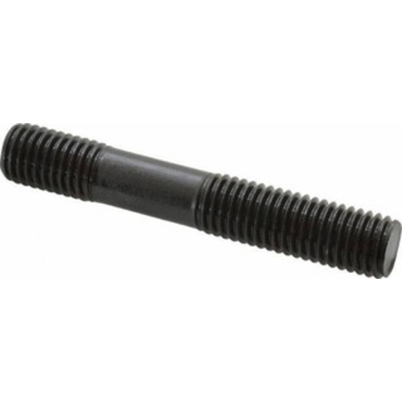 Gibraltar 5/8-11 4 OAL Unequal Double Threaded Stud Carbon Steel, Black Oxide Finish, 1-3/4 Long Thread Length, 7/8 Short Thread Length 40853G – 86776689