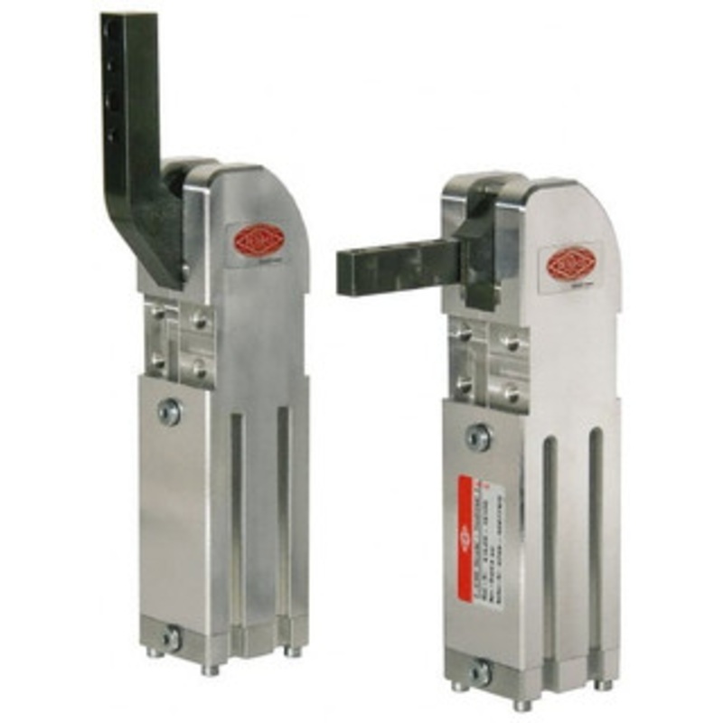 Destaco 708 Lb Inner Hold Capacity, Vert Mount, Air Power Hold-Down Toggle Clamp M5 Port, 90 Bar Opening, 151mm Height Under Bar 81L20-14100 – 60095866