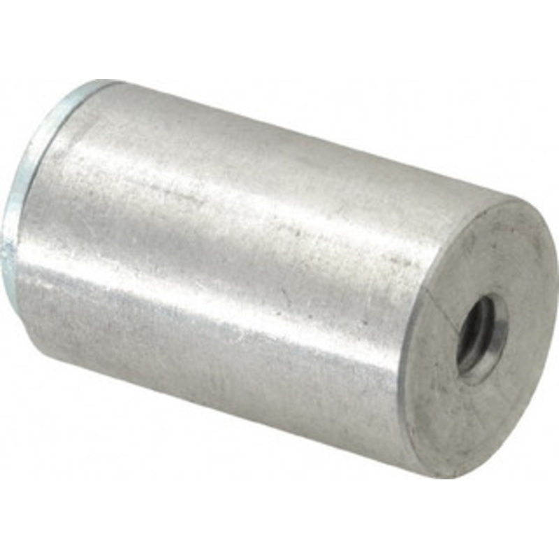 Mag-Mate 1/4-2 Thread, 3/4 Diam, 1-3/16 High, 18 Lb Average Pull Force, Neodymium Rare Earth Pot Magnet 1/4 Tapped Hole Depth, Aluminum Insulated NT750 – 64826456