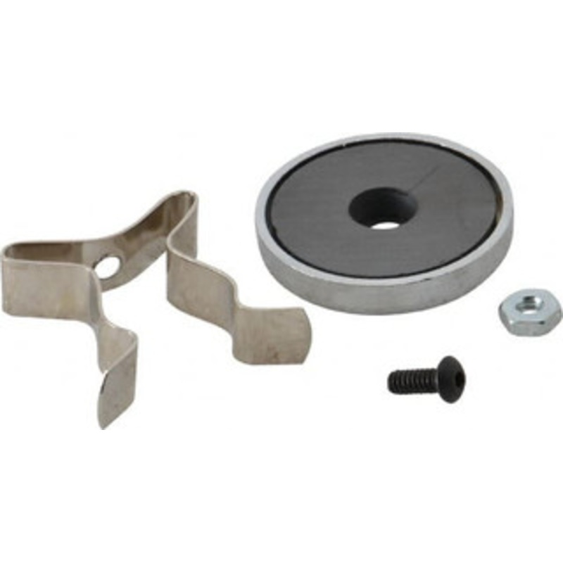 Mag-Mate 11 Lb Max Pull Force, 1-17/32 Overall Height, 1.41 Diam, Ceramic Cup Magnet Clamp Style, 3/4 Clamp Opening, Chrome Plated MX1500NP01 – 76627678