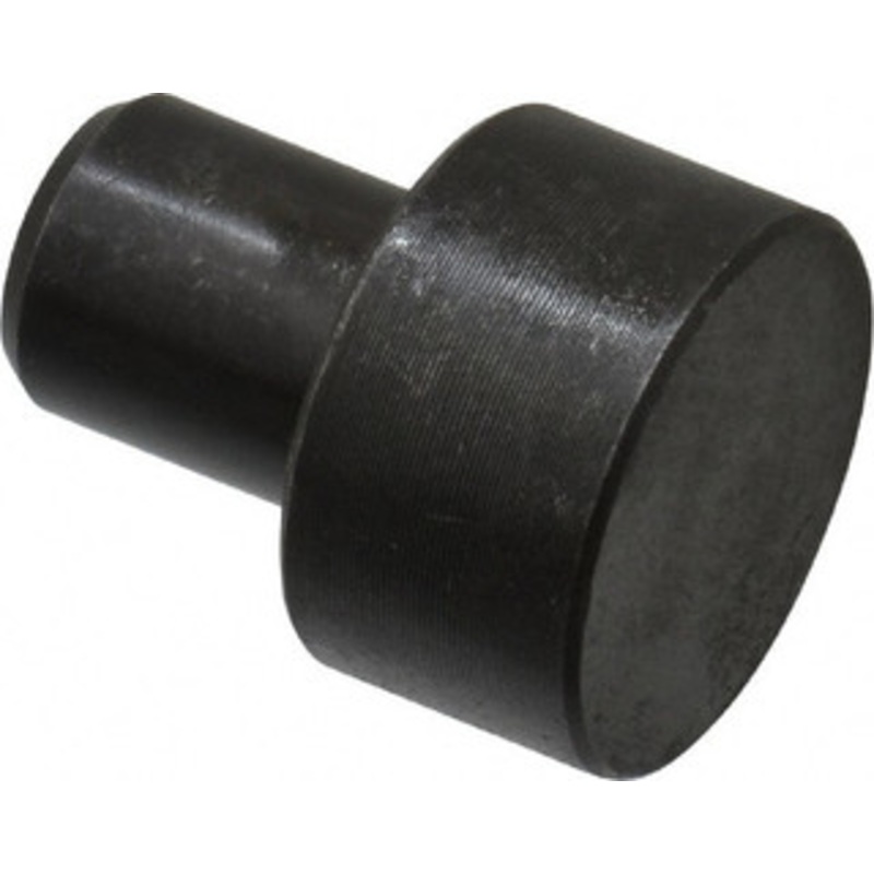 Gibraltar 1-3/32 OAL, 1/2 Head Height, 7/8 OD, 52100 Steel, Unground, Press Fit Rest Button Black Oxide Coating, 1/2 Pin Diam 09663212 – 09663212
