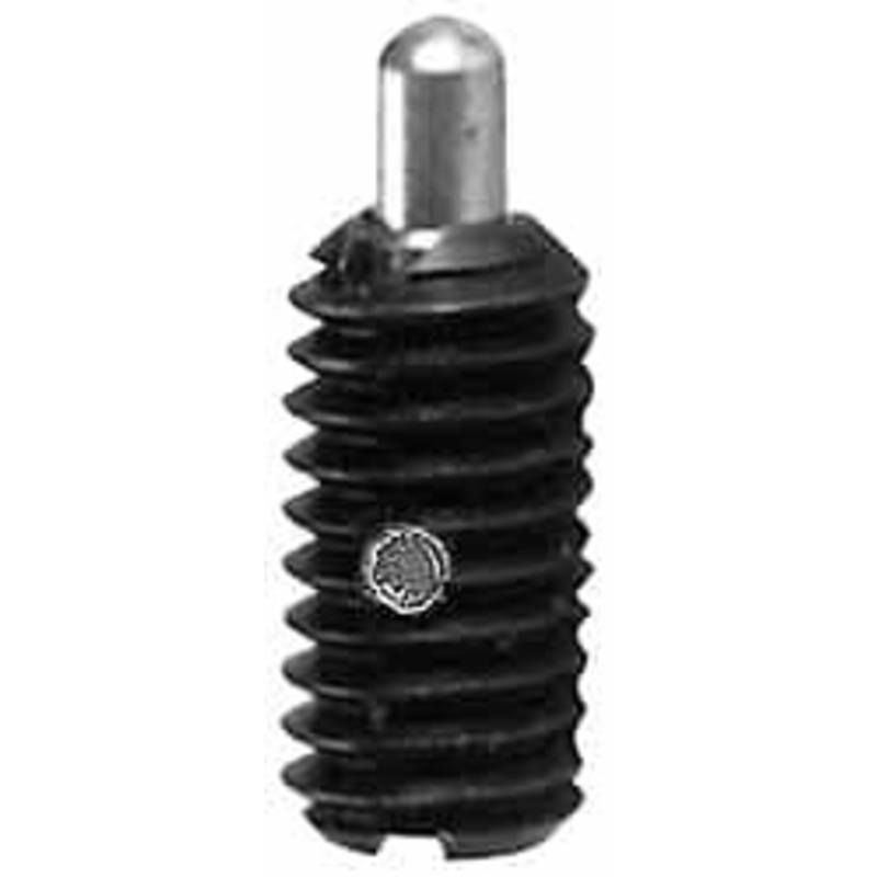 Gibraltar 5/8-11, 1-1/8 Thread Length, 5/16 Plunger Projection, Steel Threaded Spring Plunger 0.31 Max Plunger Diam, 2 Lb Init End Force, 10.5 Lb Final End Force SWN10-10AFS-PTG – 05588835